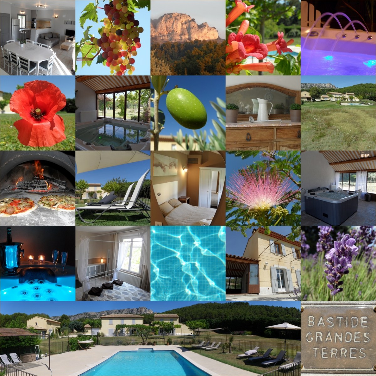 Bastide des Grandes Terres mosaique